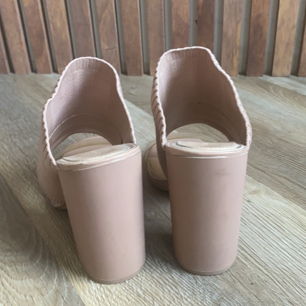 Zara Blush Pink Heeled Sandals - Picture 5 of 7